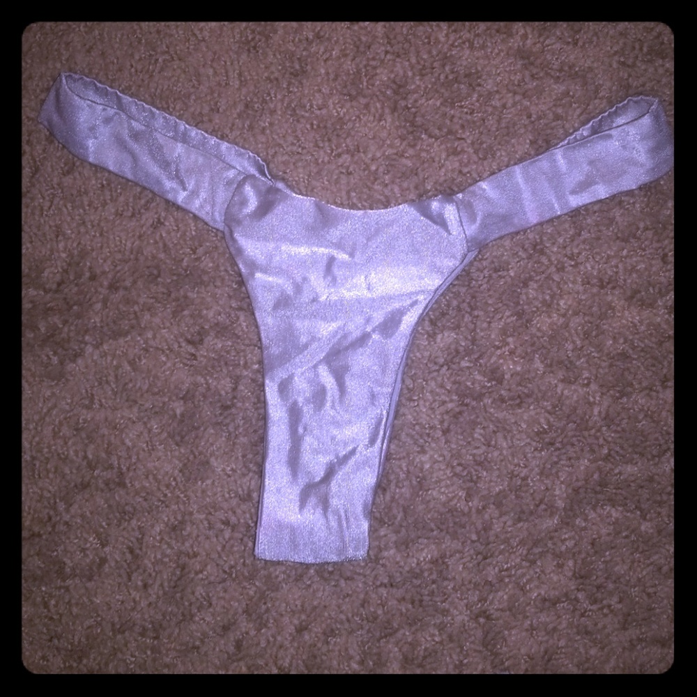 White thong